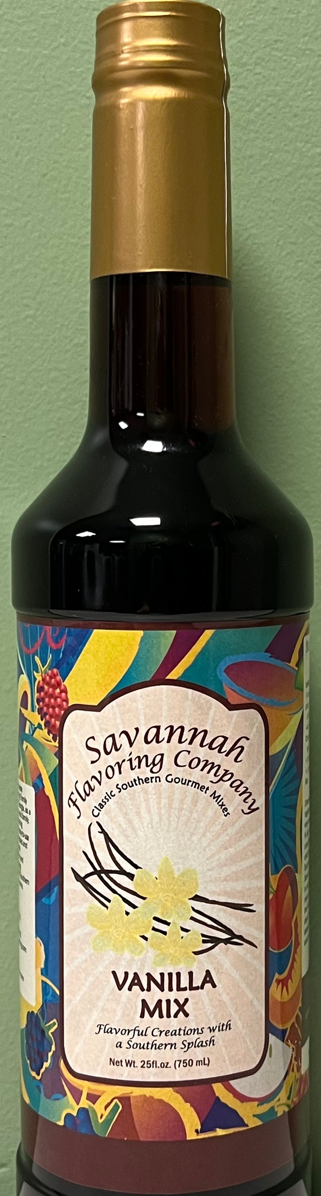 Vanilla - Savannah Flavoring - Syrup Mix