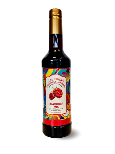 Savannah Flavoring Summer Raspberry Syrup Mix
