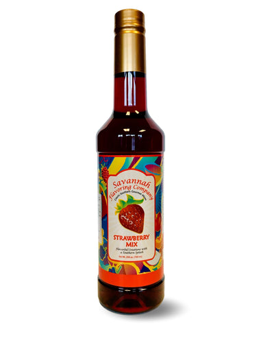 Savannah Flavoring Summer Strawberry Syrup Mix